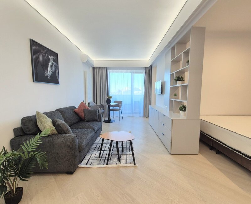 Pipera comision 0% Garsoniera 41mp prima inchiriere Cortina North, loc parcare subteran